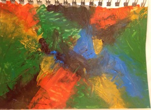 Abstract Painting Exercise 1