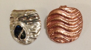 Metal Clay Pendants